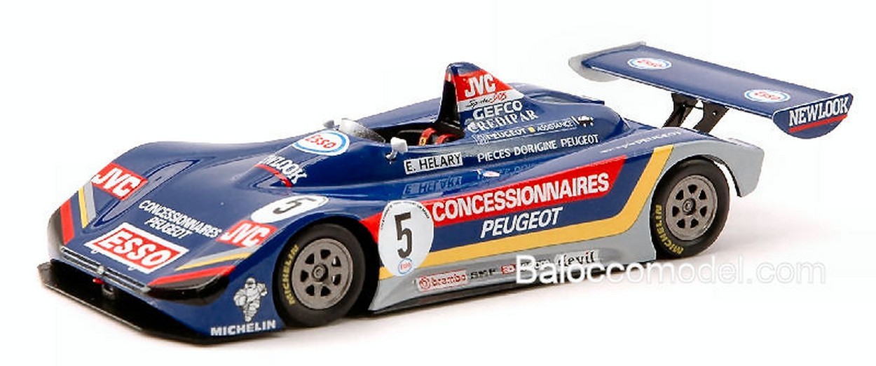 SCALE MODEL COMPATIBLE WITH PEUGEOT 905 N.5 WINN.EUR.CUP 92 1:43 SPARK MODEL S1275