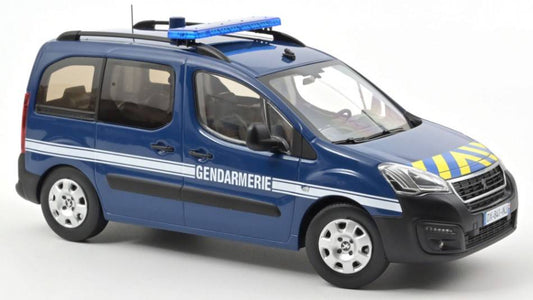 MODELE REDUIT COMPATIBLE AVEC PEUGEOT PARTNER 2016 GENDARMERIE 1:18 NOREV NV184895