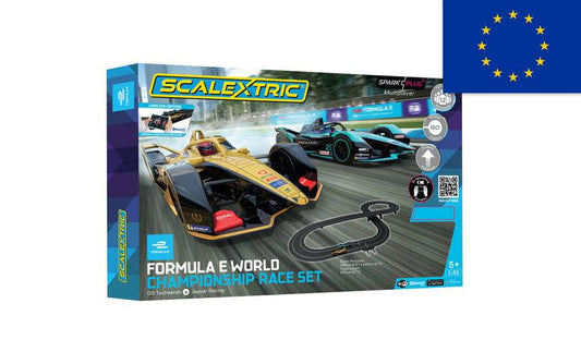 MODELLINO IN SCALA COMPATIBILE CON PISTA FORMULA E RACE SET 198x145 1:32 SCALEXTRIC C1423P