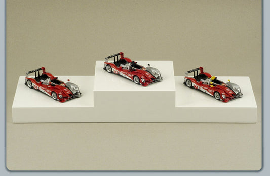 SCALE MODEL COMPATIBLE WITH PODIUM AUDI LE MANS 2010 1:87 SPARK MODEL S87PO10