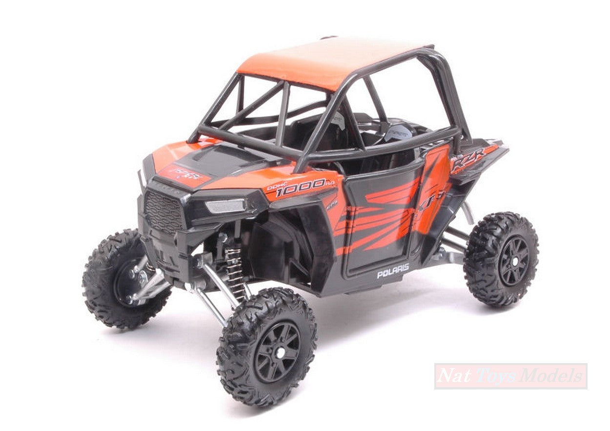 SCALE MODEL COMPATIBLE WITH POLARIS RZR XP1000 ORANGE 1:18 NEW RAY NY57823