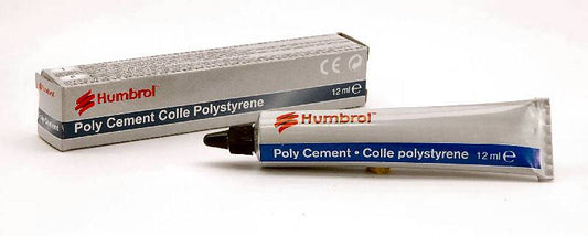 MODELING COLORS POLY CEMENT GLUE IN TUBE 12 ml HUMBROL AE4021