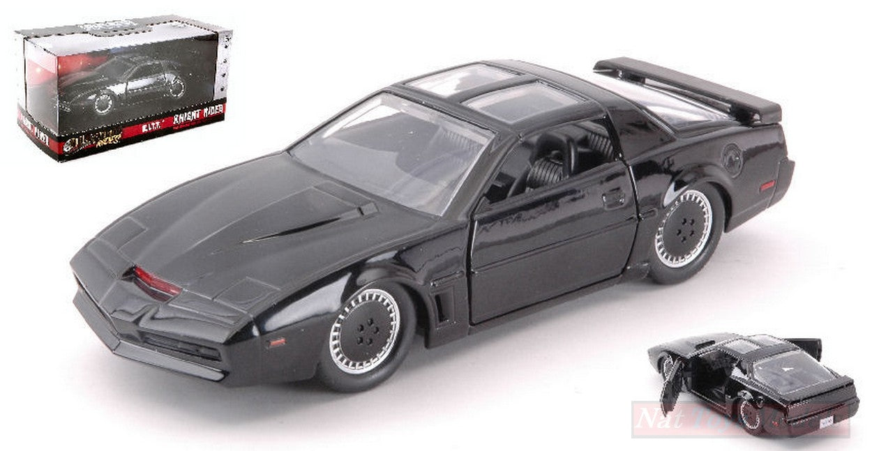 SCALE MODEL COMPATIBLE WITH PONTIAC FIREBIRD KITT KNIGHT RIDER 13 cm 1:32 JADA TOYS JADA99799