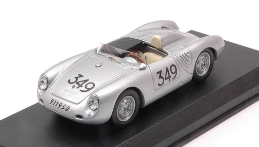 SCALE MODEL COMPATIBLE WITH PORSCHE 1500 RS N.349 MILLE MIGLIA 1957 UMBERTO MAGLIOLI 1:43 BEST MODEL BT9800