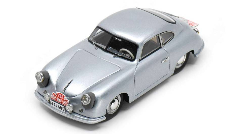 SCALE MODEL COMPATIBLE WITH PORSCHE 356 N.285 RALLY MONTE CARLO 1952 F.VAN DE KAART-J.SWATERS 1:43 SPARK MODEL S6130