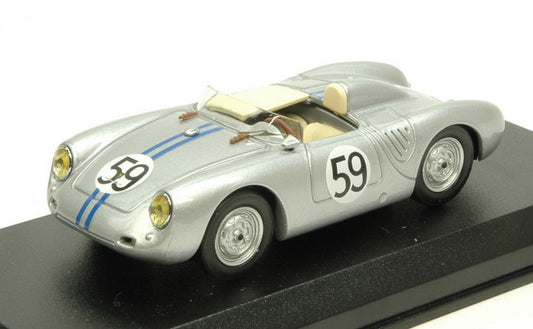 SCALE MODEL COMPATIBLE WITH PORSCHE 550 RS N.59 DNS LM 1958 SCHILLER-TOT-WIRZ 1:43 BEST MODEL BT9652