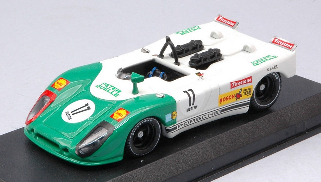 SCALE MODEL COMPATIBLE WITH PORSCHE 908/02 FLUNDER N.17 RENNEN NURBURGRING 1970 NIKI LAUDA 1:43 BEST MODEL BT9791