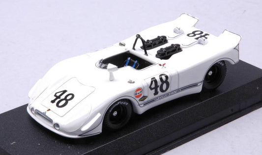 MODELLINO IN SCALA COMPATIBILE CON PORSCHE 908/02 FLUNDER N.48 2nd 12 H SEBRING 1970 MC QUEEN-REVSON 1:43 BEST MODEL BT9219-2