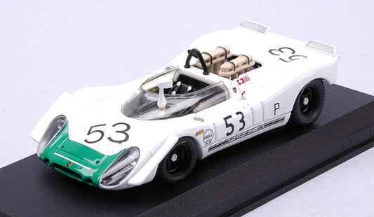 MODELLINO IN SCALA COMPATIBILE CON PORSCHE 908/02 N.53 WINNER 6 H BRANDS HATCH 1969 SIFFERT-REDMAN 1:43 BEST MODEL BT9042-2