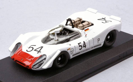 MODELE REDUIT COMPATIBLE AVEC PORSCHE 908/02 N.54 6 H BRANDS HATCH 1969 MITTER-SCHUTZ 1:43 MEILLEUR MODELE BT9041-2