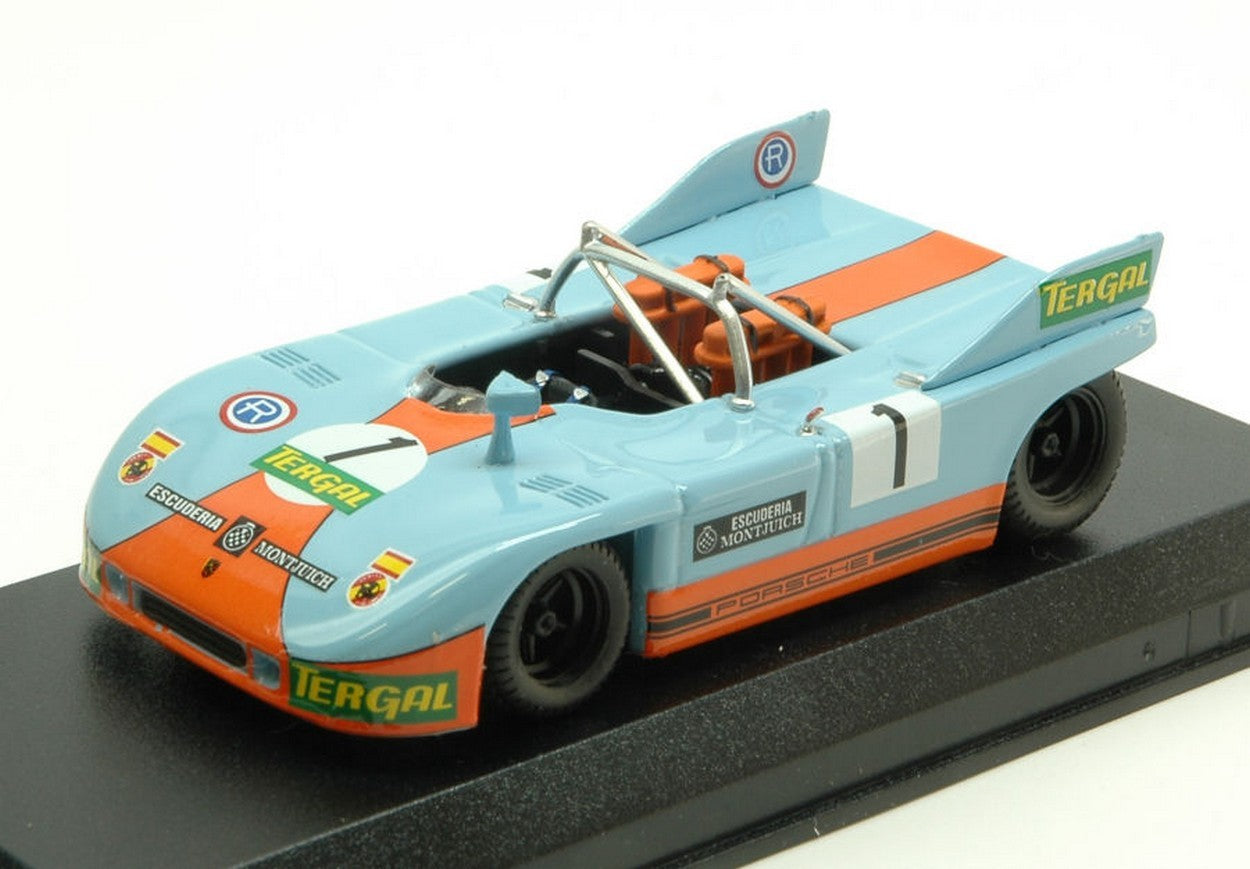 SCALE MODEL COMPATIBLE WITH PORSCHE 908/03 N.1 5th 1000 KM DE BARCELONA 1971 J.FERNANDEZ 1:43 BEST MODEL BT9651