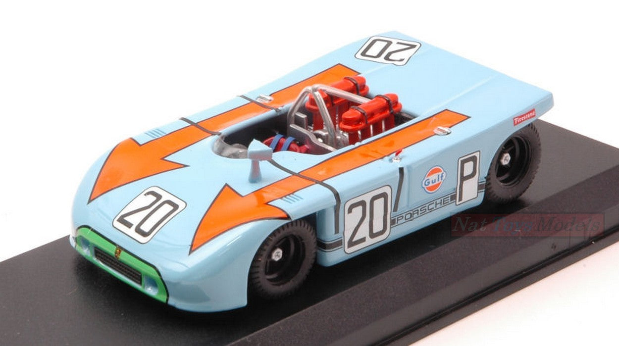 MODELLINO IN SCALA COMPATIBILE CON PORSCHE 908/03 N.20 DNF 1000 KM NURBURGRING 1970 SIFFERT-REDMAN 1:43 BEST MODEL BT9681