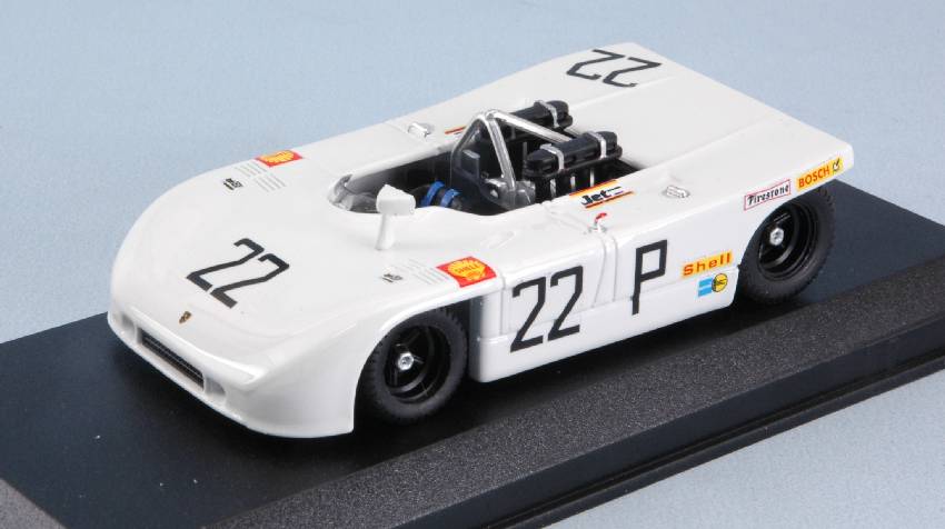 SCALE MODEL COMPATIBLE WITH PORSCHE 908/03 N.22 1000 KM NURBURGRING 1970 ELFORD-AHRENS 1:43 BEST MODEL BT9032-2