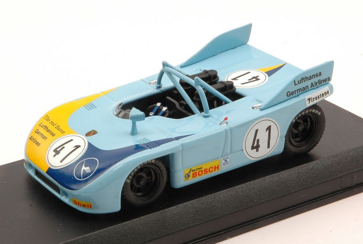 SCALE MODEL COMPATIBLE WITH PORSCHE 908/03 N.41 2nd NURBURGRING INTERSERIE 1972 R.JOST 1:43 BEST MODEL BT9627