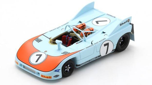 MODELLINO IN SCALA COMPATIBILE CON PORSCHE 908/03 N.7 2nd 1000 KM MONZA 1972 R.JOST-G.SCHULER 1:43 SPARK MODEL S2333