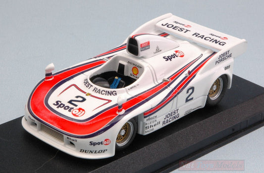 SCALE MODEL COMPATIBLE WITH PORSCHE 908-04 N.2 6th 1000 KM NURBURGRING 1981 V.MERL-J.BARTH 1:43 BEST MODEL BT9557