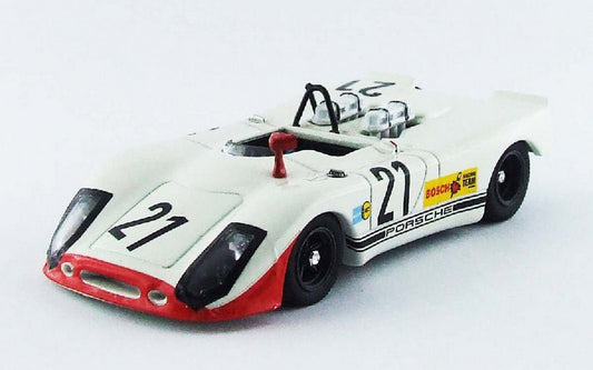 SCALE MODEL COMPATIBLE WITH PORSCHE 908/2 FLUNDER N.21 12th INTERSERIE HOCKENHEIM 1970 N.LAUDA 1:43 BEST MODEL BT9567