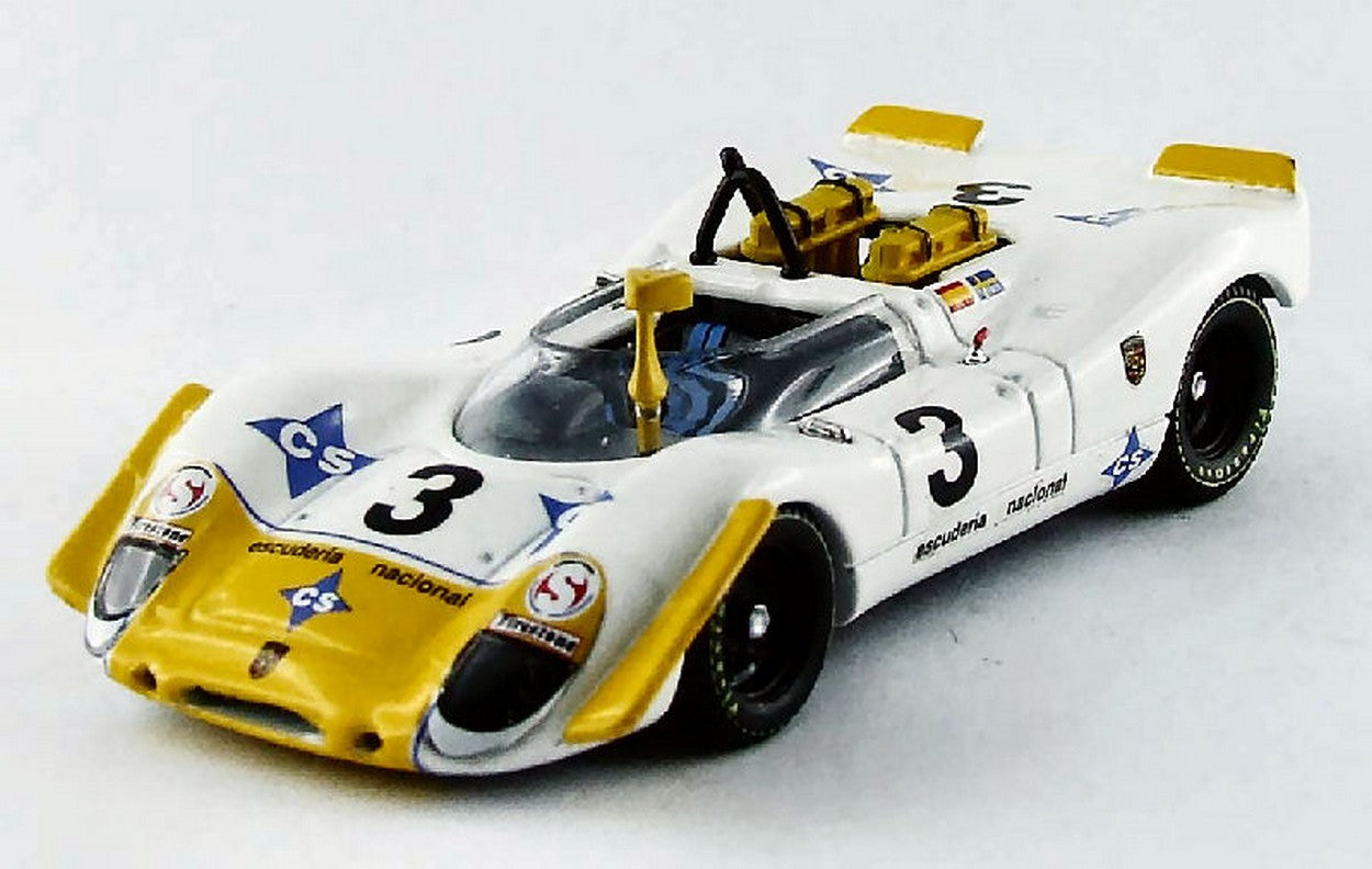 MODÈLE RÉDUIT COMPATIBLE AVEC PORSCHE 908/2 N.3 2ème 6 H JARAMA 1970 WISELL-DE BAGRATION 1:43 MEILLEUR MODÈLE BT9515