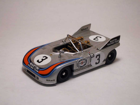 MODELE REDUIT COMPATIBLE AVEC PORSCHE 908/2 N.3 VAINQUEUR NURBURGRING 1971 ELFORD-LARROUSSE 1:43 MEILLEUR MODELE BT9071