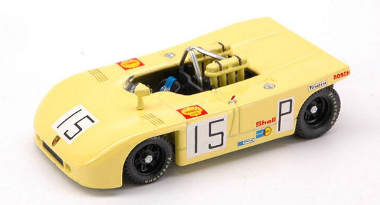 MODELLINO IN SCALA COMPATIBILE CON PORSCHE 908/3 N.15 2nd NURBURGRING 1970 H.HERRMANN-R.ATTWOOD 1:43 BEST MODEL BT9350