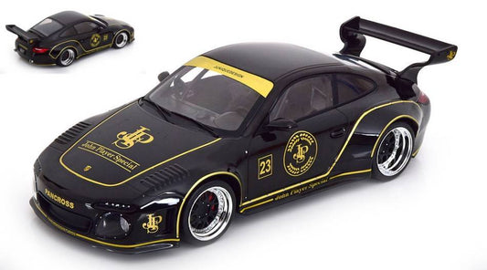 MODELE REDUIT COMPATIBLE AVEC PORSCHE 911 (997) RWB OLD &amp; NEW 2020 JPS NOIR 1:18 MODELCARGROUP MCG18326