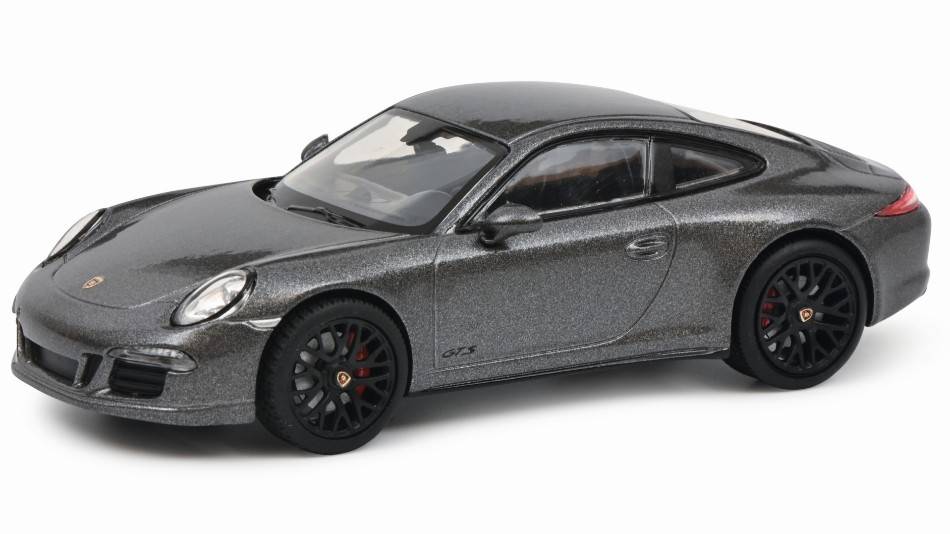 SCALE MODEL COMPATIBLE WITH PORSCHE 911 CARRERA 4 GTS COUPE 2014 GRAY 1:43 SCHUCO SH450758300