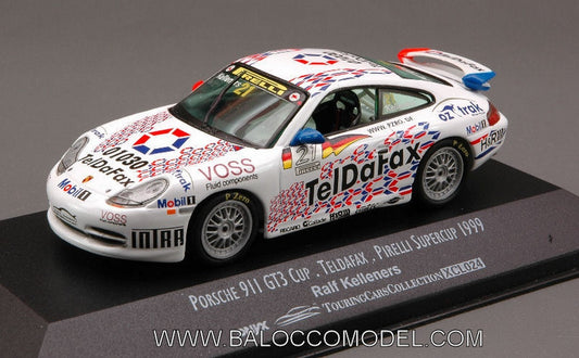 SCALE MODEL COMPATIBLE WITH PORSCHE 911 GT 3 N.21 UPPER. 99 1:43 QUARTZO XCL024