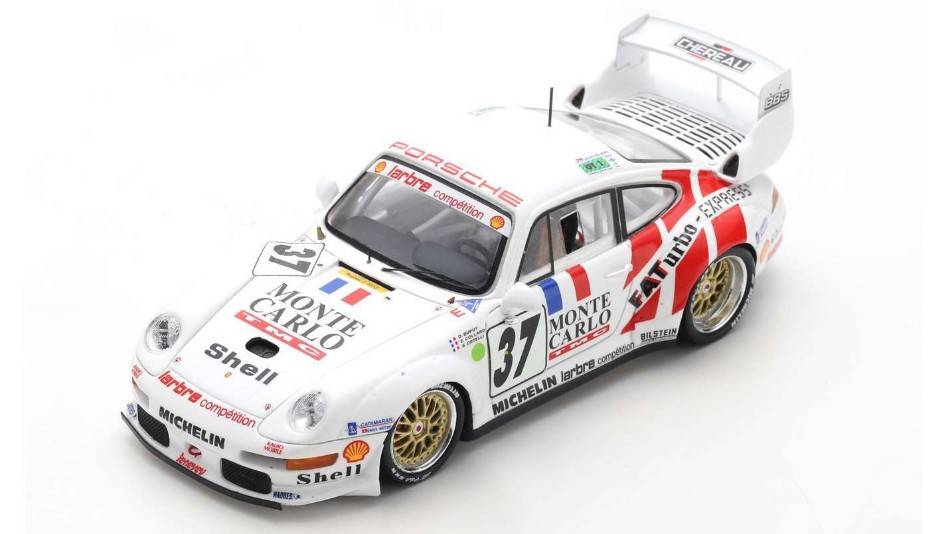 MODELLINO IN SCALA COMPATIBILE CON PORSCHE 911 GT2 N.37 LM 1995 DUPUY-COLLARD-ORTELLI 1:43 SPARK MODEL S4446