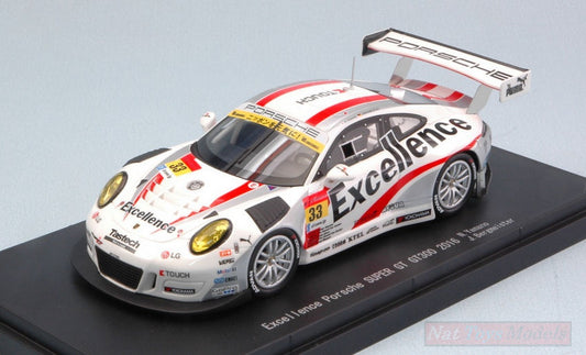 MODELLINO IN SCALA COMPATIBILE CON PORSCHE 911 GT3 N.33 2nd MOTEGI SUPER GT300 N.YAMANO-J.BERGMEISTER 1:43 EBBRO EB45414