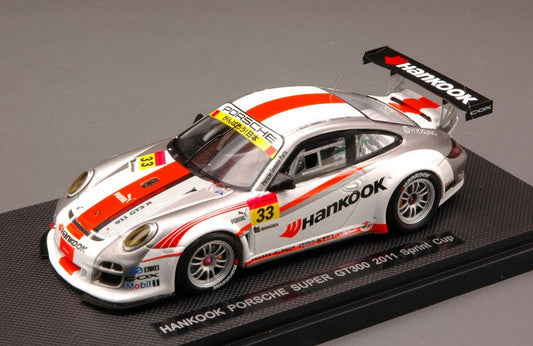 SCALE MODEL COMPATIBLE WITH PORSCHE 911 N.33 SUPER GT300 2011 KAGEYAMA-FUJII 1:43 EBBRO EB44597