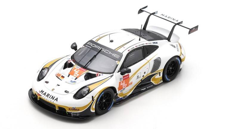 MODELLINO IN SCALA COMPATIBILE CON PORSCHE 911 RSR-19 N.46 LM 2021 OLSEN-BUCHARDT-FOLEY 1:43 SPARK MODEL S8267