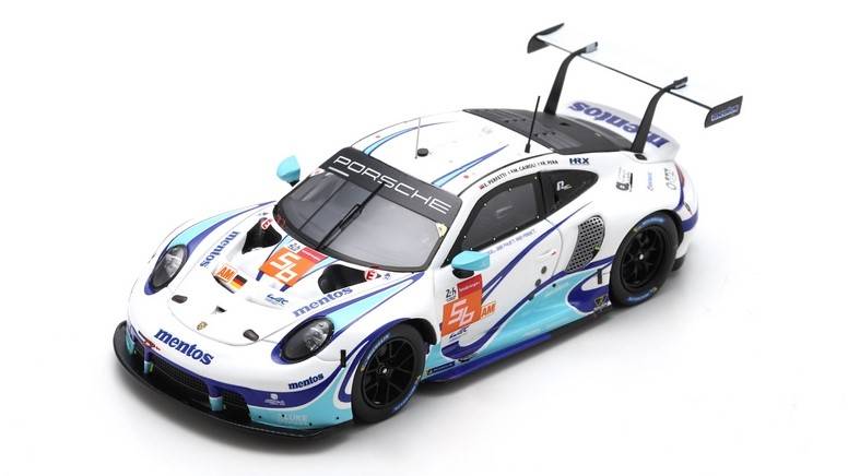 MODELLINO IN SCALA COMPATIBILE CON PORSCHE 911 RSR-19 N.56 LM 2021 PERFETTI-CAIROLI-PERA 1:43 SPARK MODEL S8268