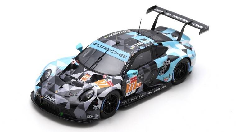 MODELLINO IN SCALA COMPATIBILE CON PORSCHE 911 RSR-19 N.77 LM 2021 RIED-EVANS-CAMPBELL 1:43 SPARK MODEL S8270