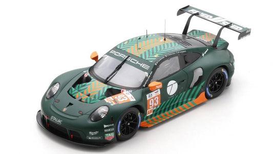 MODELLINO IN SCALA COMPATIBILE CON PORSCHE 911 RSR N.93 LM 2022 FASSBENDER-CAMPBELL-ROBICHON 1:18 SPARK MODEL 18S823