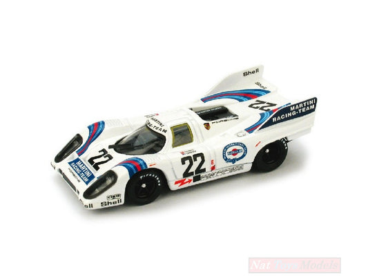 MODELLINO IN SCALA COMPATIBILE CON PORSCHE 917 K N.22 WINNER LM 1971 H.MARKO-VAN LENNEP 1:43 BRUMM BM0220