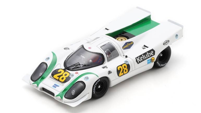 MODELLINO IN SCALA COMPATIBILE CON PORSCHE 917 K N.28 1000 KM BUENOS AIRES 1970 D.PIPER-B.REDMAN 1:43 SPARK MODEL S0926