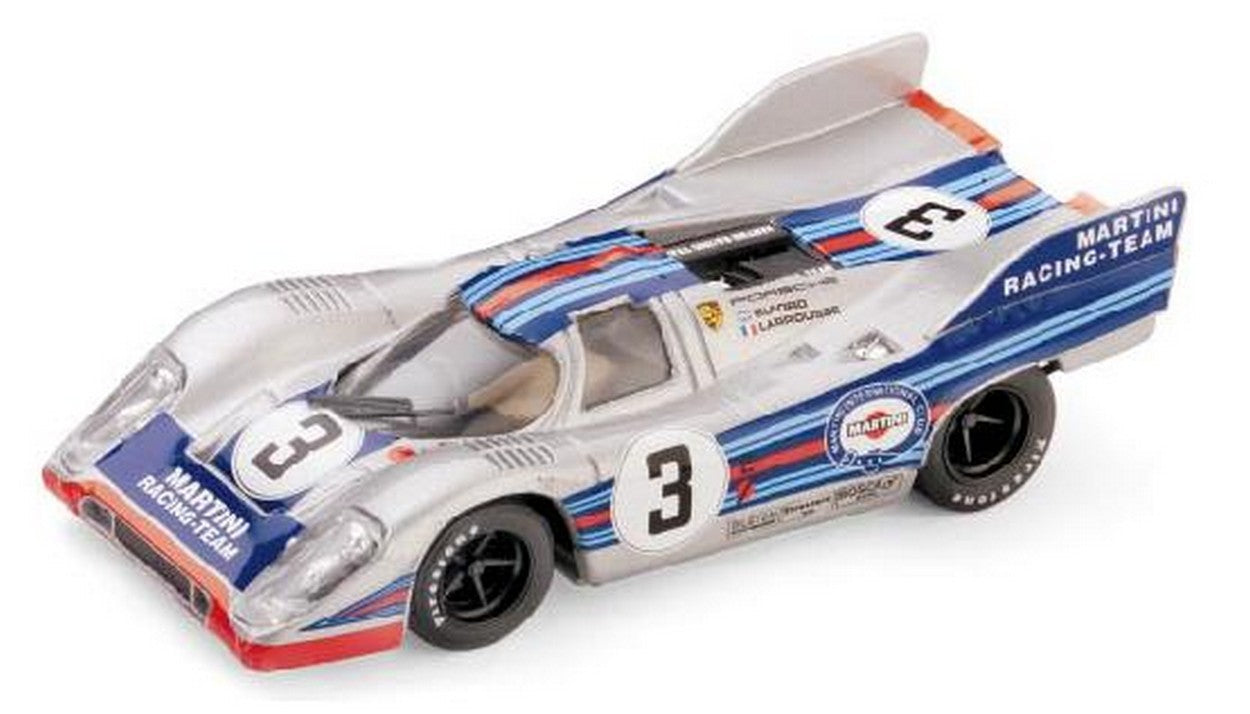 SCALE MODEL COMPATIBLE WITH PORSCHE 917 K N.3 RETIRED 1000 Km MONZA 1971 ELFORD-LARROUSSE 1:43 BRUMM BM0252