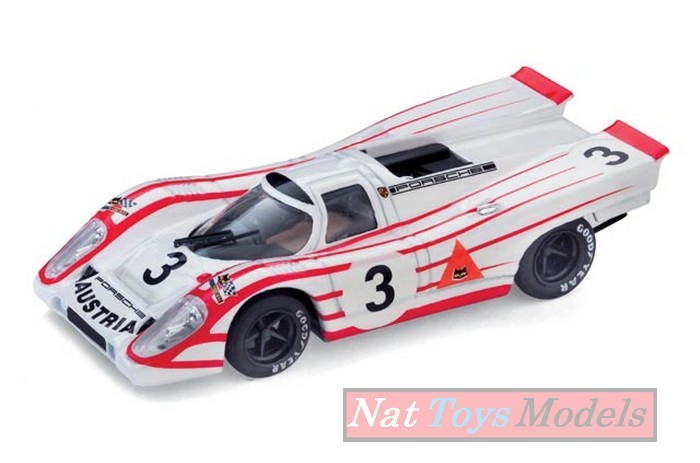 SCALE MODEL COMPATIBLE WITH PORSCHE 917 K N.3 RETIRED DAYTONA 1970 AHRENS JR-ELFORD 1:43 BRUMM BM0337