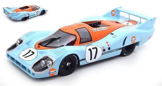 MODELLINO IN SCALA COMPATIBILE CON PORSCHE 917 LH N.17 LM 1971 SIFFERT-BELL 1:12 CMR CLASSIC MODEL REPLICARS CMR12011