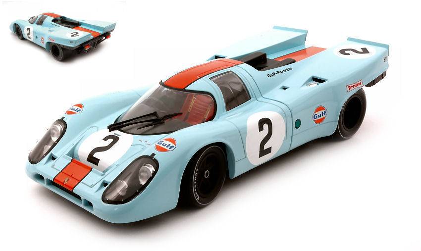 SCALE MODEL COMPATIBLE WITH PORSCHE 917K N.2 24 H DAYTONA 1970 RODRIGUEZ-KINNUNEN-REDMAN 1:18 CMR CMR130