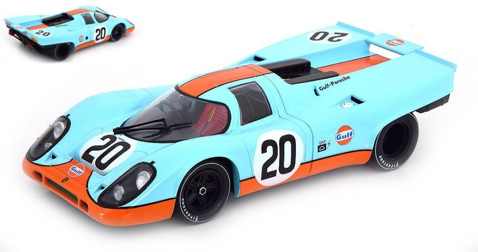 MODELLINO IN SCALA COMPATIBILE CON PORSCHE 917K N.20 24 H LE MANS 1970 SIFFERT-REDMAN 1:18 KK SCALE KKDC181263