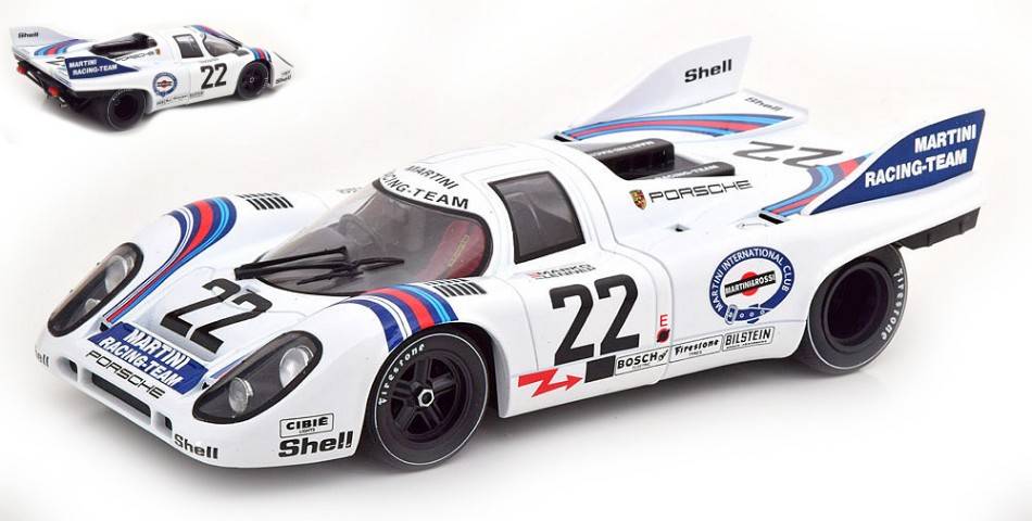 MODÈLE RÉDUIT COMPATIBLE AVEC PORSCHE 917K N.22 VAINQUEUR 24 H LE MANS 1971 MARKO-VAN LENNEP 1:18 KK SCALE KKDC181262