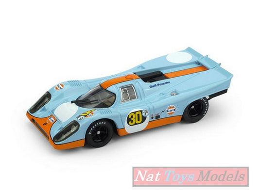 SCALE MODEL COMPATIBLE WITH PORSCHE 917K N.30 WINNER 1000 KM BUENOS AIRES 1971 SIFFERT-BELL 1:43 BRUMM BM0568