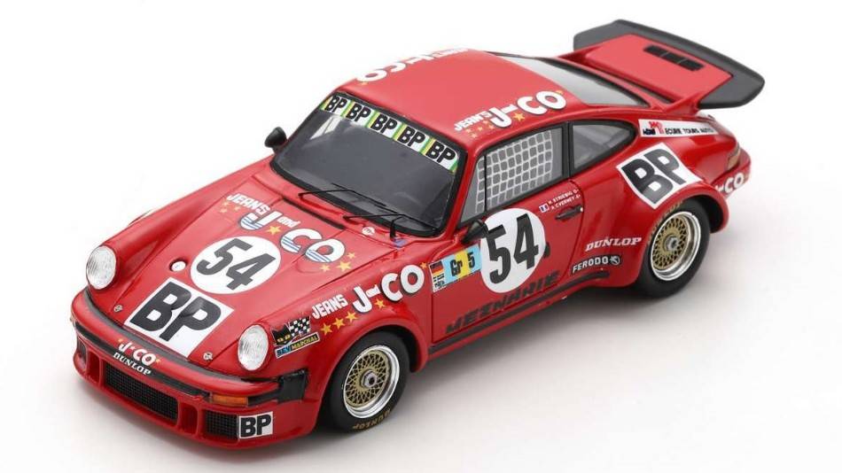 MODELLINO IN SCALA COMPATIBILE CON PORSCHE 934 N.54 LM 1976 STRIEBIG-VERNEY-KIRSCHOFFER 1:43 SPARK MODEL S9818