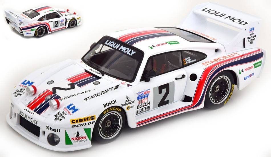 MODELLINO IN SCALA COMPATIBILE CON PORSCHE 935 J N.2 24H DAYTONA 1980 MERL/JOEST/STOMMELEN 1:18 MODELCARGROUP MCG18803