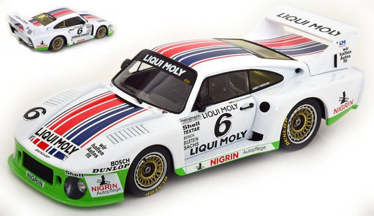 MODELE REDUIT COMPATIBLE AVEC PORSCHE 935 J N.6 SPA FRANCORCHAMPS 1980 R.STOMMELEN 1:18 MODELCARGROUP MCG18804