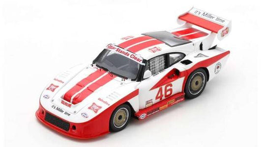 MODELLINO IN SCALA COMPATIBILE CON PORSCHE 935 JLP-3 N.46 WINNER ROAD ATLANTA 500 Km 1982 J.PAUL-J.PAUL Jr. SPARK MODEL US241