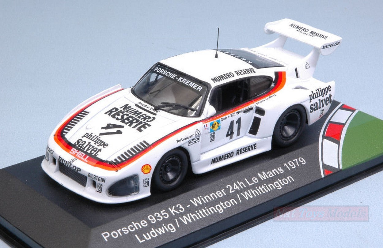 SCALE MODEL COMPATIBLE WITH PORSCHE 935 K3 N.41 WINNER LM 1979 K.LUDWIG-B.WHITTINGTON-D.WHITTINGTON CMR CLASSIC MODEL REP