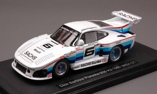 SCALE MODEL COMPATIBLE WITH PORSCHE 935 K3 N.6 IMSA GT 80 1:43 EBBRO EB44304