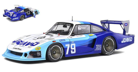 MODELLINO IN SCALA COMPATIBILE CON PORSCHE 935 MOBYDICK N.79 LM 1979 FITZPATRICK-HOBBS 1:18 SOLIDO SL1805402